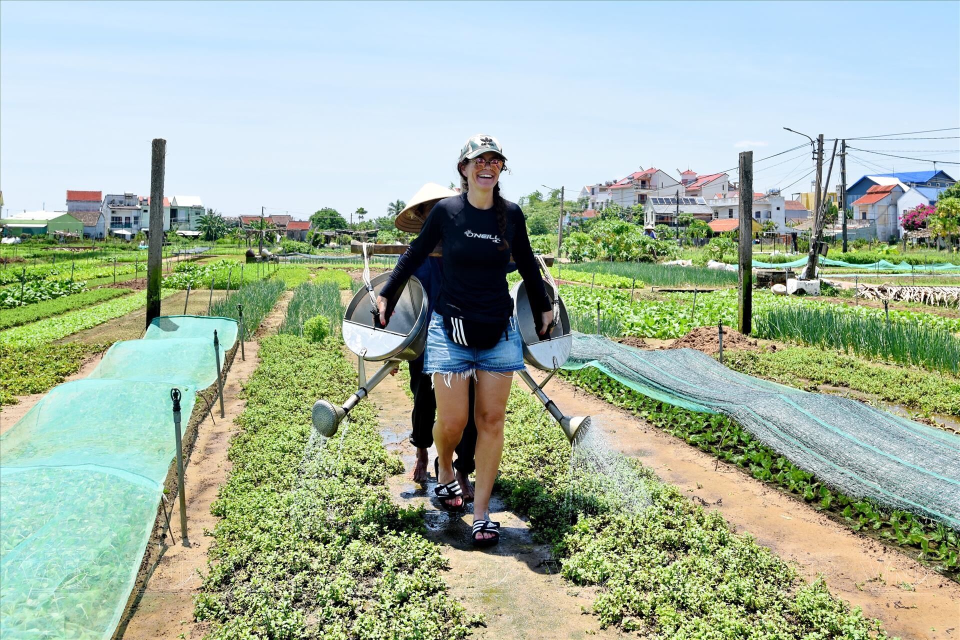 Immerse in Tra Que’s lush agricultural heritage